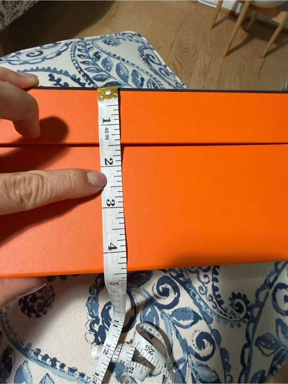 Authentic Hermès Orange Gift Box – 12” x 8” x 4.5” – Empty Box